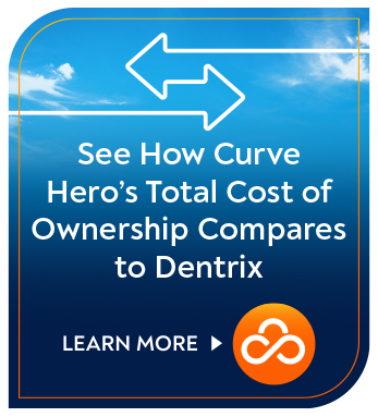 See How Curve Hero's Total Cost of Ownership Compares to Dentrix