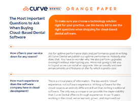The Most Important Questions to Ask When Buying Cloud-based Dental Software